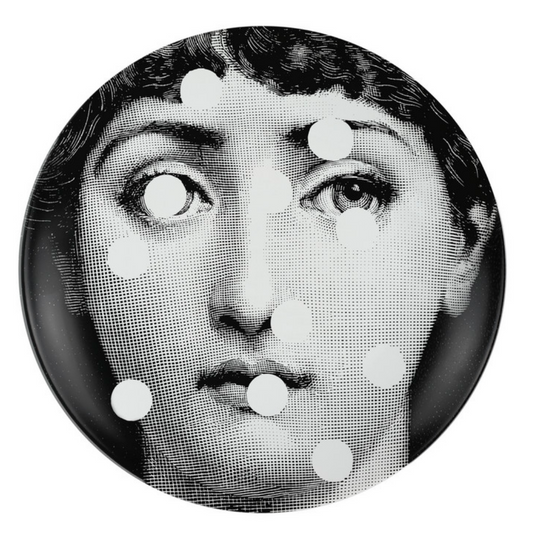 Fornasetti  Wall Plate T&V 27 - Milk Concept Boutique