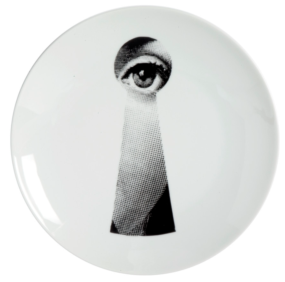 Fornasetti Wall Plate T&V 14 - Milk Concept Boutique