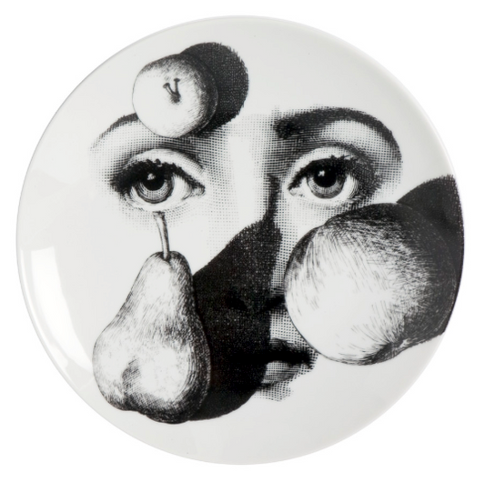 Fornasetti Wall Plate T&V 218 - Milk Concept Boutique