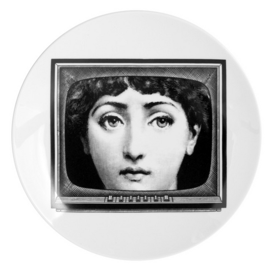 Fornasetti Wall Plate T&V 265 - Milk Concept Boutique