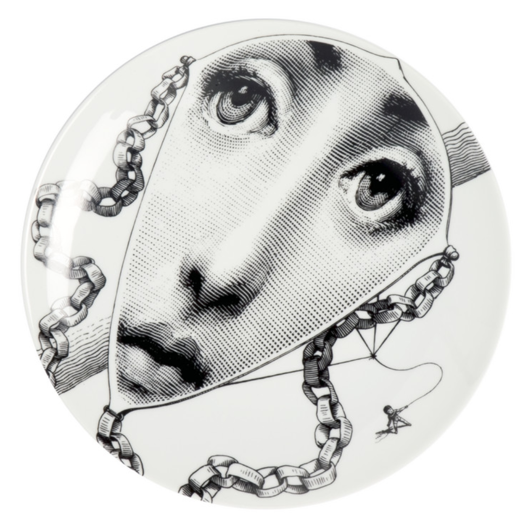 Fornasetti Wall Plate T&V 289 - Milk Concept Boutique