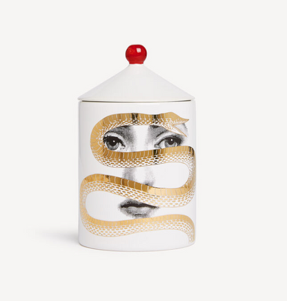 Fornasetti SE POI Scented candle - Décor Peccato Originale - Fragrance Frutto Proibito - Milk Concept Boutique